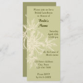 アンティークオリーブフローラブライダルルンチョン (正面/裏面)