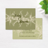 アンティークオリーブフローラ保存日付 (デスク)