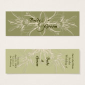 アンティークオリーブフローラ保存日付 (正面&裏面)