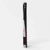 アンティークオルガンキーボード、名前、 Case-Mate iPhoneケース (裏面/左)