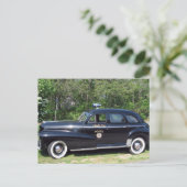 アンティークオルレアン、馬警察署長の車はがき ポストカード (スタンド正面)