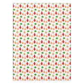 アンティークオーナメントパターン（赤、緑、白） テーブルクロス (正面)