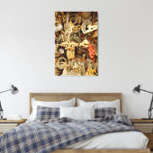 アンティークオーナメント キャンバスプリント (インサイチュ (寝室))