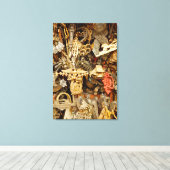 アンティークオーナメント キャンバスプリント (インサイチュ (ウッドフロア))