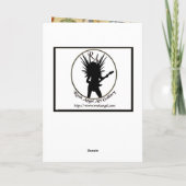 アンティークオーナメント シーズンカード (裏面)