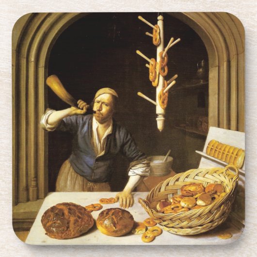 アンティークオーブンベイカー,ベーカリーパン店 コースター (正面)