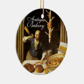 アンティークオーブンベイカー，ベーカリーパン店 セラミックオーナメント (右)