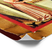 アンティークオーブンベイカー,ベーカリーパン店 ポスター (角)