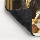 アンティークオーブンベイカー，ベーカリーパン店 マウスパッド (コーナー)