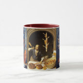 アンティークオーブンベイカー，ベーカリーパン店 マグカップ (中央)