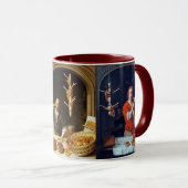 アンティークオーブンベイカー，ベーカリーパン店 マグカップ (正面右)