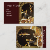 アンティークオーブンベイカー，ベーカリーパン店 名刺 (正面/裏面)