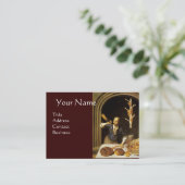 アンティークオーブンベイカー，ベーカリーパン店 名刺 (スタンド正面)