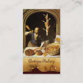 アンティークオーブンベイカー,ベーカリーパン店 名刺 (裏面)