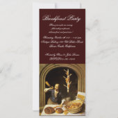 アンティークオーブンベーカリー朝食パーティー 招待状 (裏面)