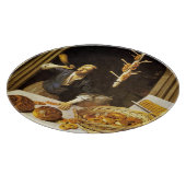 アンティークオーブンベーカー、ベーカリーパン店 カッティングボード (角)