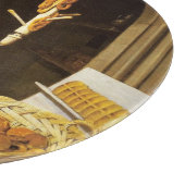 アンティークオーブンベーカー、ベーカリーパン店 カッティングボード (角)