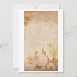 アンティークオールドノート紙 ノートカード