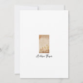 アンティークオールドノート紙 ノートカード (裏面)