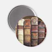 アンティークオールドブックスヴィンテージトームギフト マグネット (正面/裏面)