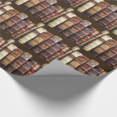 アンティークオールドブックスヴィンテージトームギフト ラッピングペーパー (角)