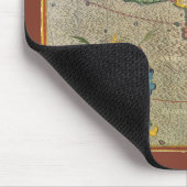 アンティークオールドワールドジェラルダスのメルカトル地図アフリカ マウスパッド (コーナー)