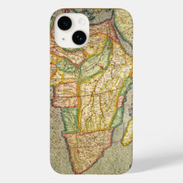 アンティークオールドワールドジェラルダスのメルカトル地図アフリカ Case-Mate iPhone 14ケース