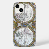 アンティークオールドワールドマップバイクロードオーガストベレー Case-Mate iPhoneケース (裏面)