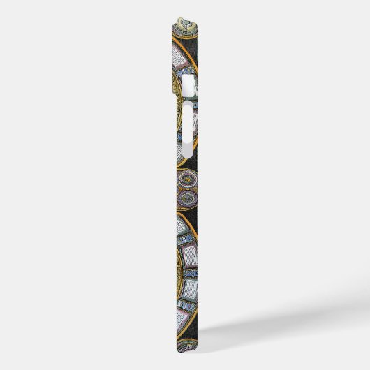 アンティークオールドワールドマップバイクロードオーガストベレー Case-Mate iPhoneケース (裏面 / 左)