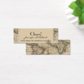 アンティークオールドワールド結婚マップのドリンクチケット (デスク)