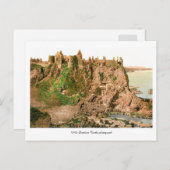 アンティークカウンティAntrim Dunluce Castle写真 ポストカード (正面/裏面)