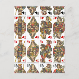 アンティークカジノカード ポストカード