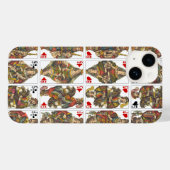 アンティークカジノカード Case-Mate iPhoneケース (裏面 (横))