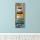 アンティークカップ キャンバスプリント (インサイチュ (ウッドフロア))