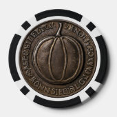 アンティークカボチャ ポーカーチップ (裏面)