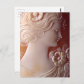 アンティークカメオポストカード ポストカード (正面/裏面)