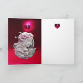 アンティークカメオ、ムーンレディーオブナイトバレンタインデー シーズンカード (内部)