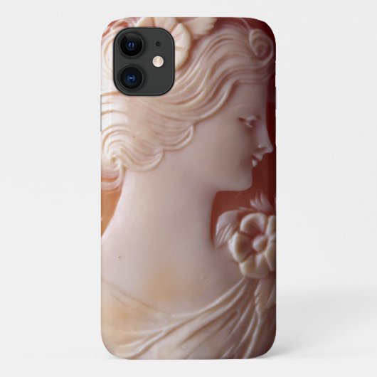アンティークカメオ, ヴィンテージカメオ ケースメイト iPhoneケース Case-Mate iPhoneケース (裏面)