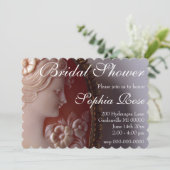 アンティークカメオ 招待状 (スタンド正面)