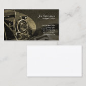 アンティークカメラオークレビジネスカード 名刺 (正面/裏面)