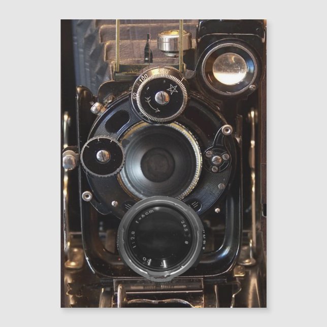 アンティークカメラ撮影ヴィンテージレンズフィルム (正面)