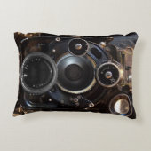 アンティークカメラ撮影ヴィンテージレンズフィルム アクセントクッション (裏面)