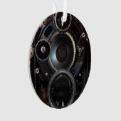 アンティークカメラ撮影ヴィンテージレンズフィルム オーナメント (正面)