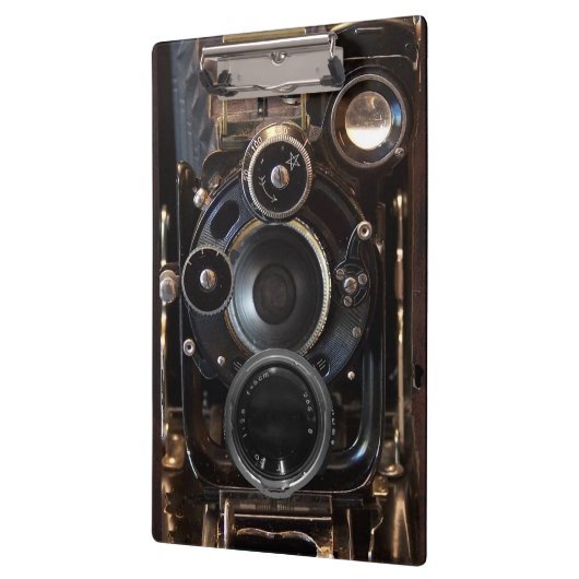 アンティークカメラ撮影ヴィンテージレンズフィルム クリップボード (左)