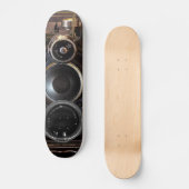 アンティークカメラ撮影ヴィンテージレンズフィルム スケートボード (正面)