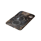 アンティークカメラ撮影ヴィンテージレンズフィルム バスマット (アングル)