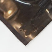 アンティークカメラ撮影ヴィンテージレンズフィルム フリースブランケット (角)