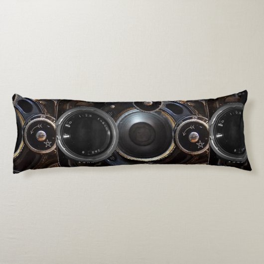 アンティークカメラ撮影ヴィンテージレンズフィルム ボディピロー (裏面)