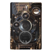 アンティークカメラ撮影ヴィンテージレンズフィルム ミニクリップボード (裏面)