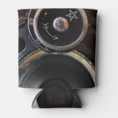 アンティークカメラ撮影ヴィンテージレンズフィルム 缶クーラー (正面)